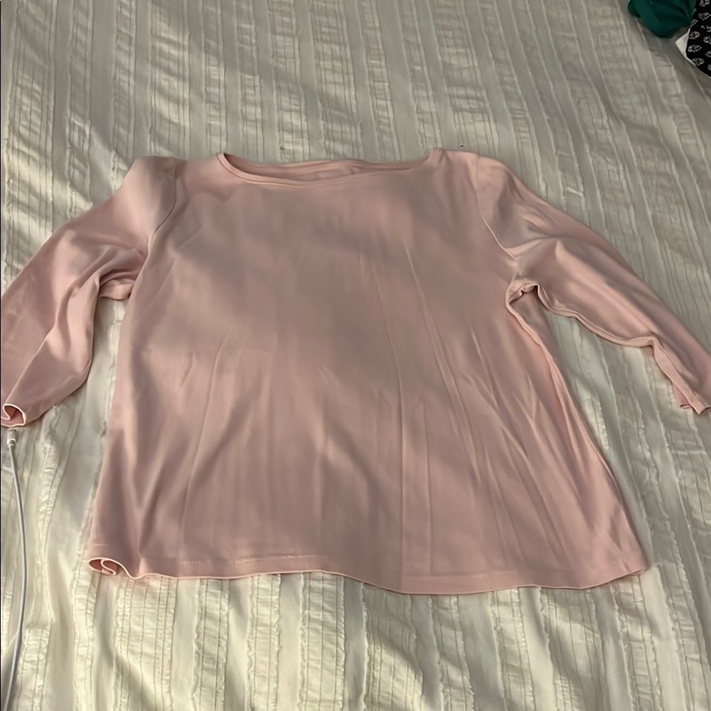 Talbot’s Pink Women's 3/4 sleeve - Picture 1 of 3